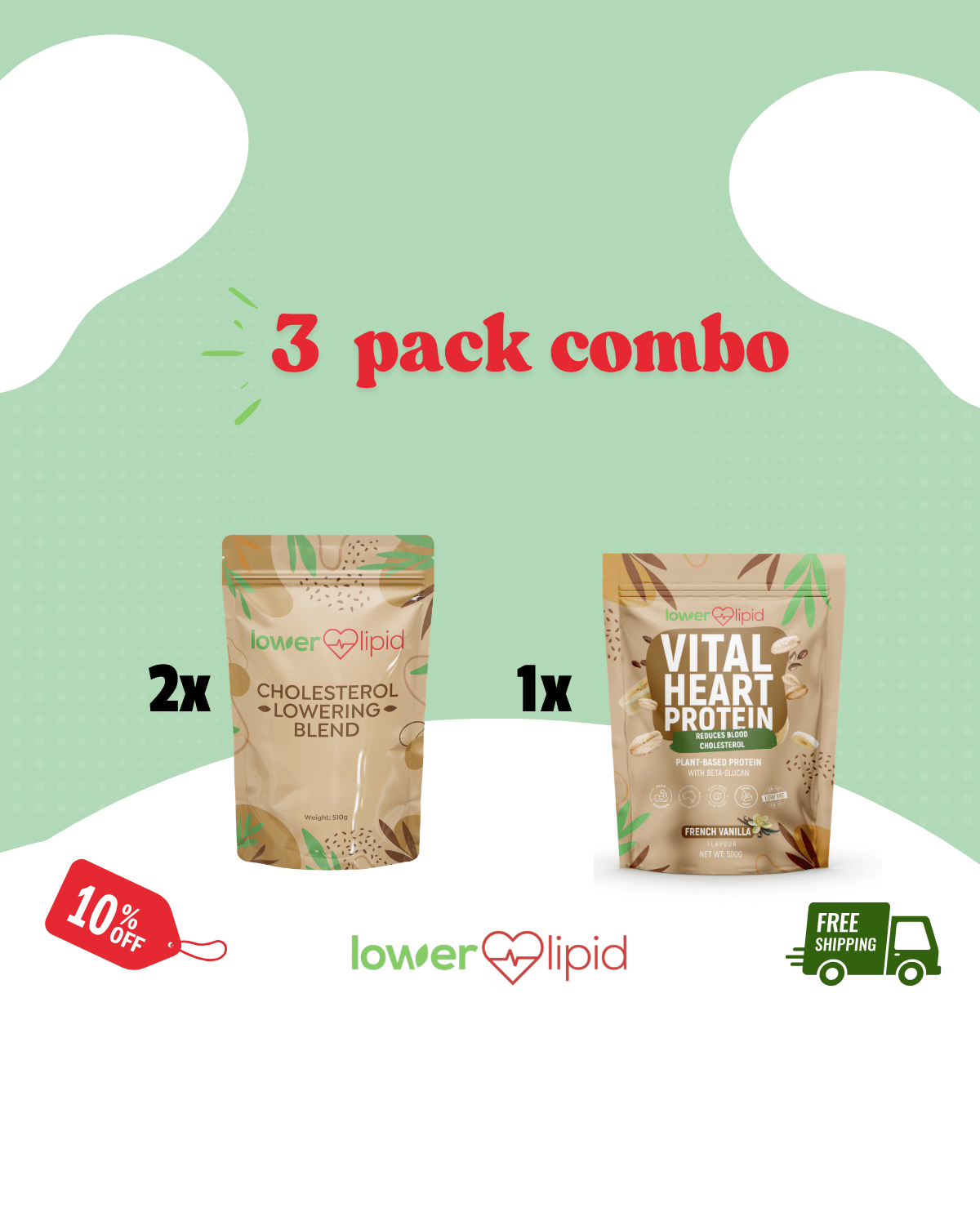 Bundle and Save $ - 3 pack combo