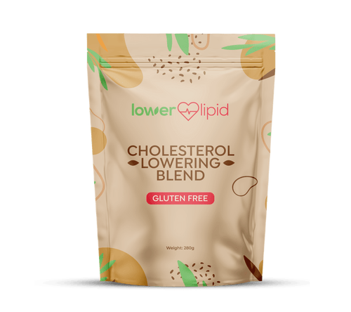 Front of Gluten free Cholesterol lowering blend 