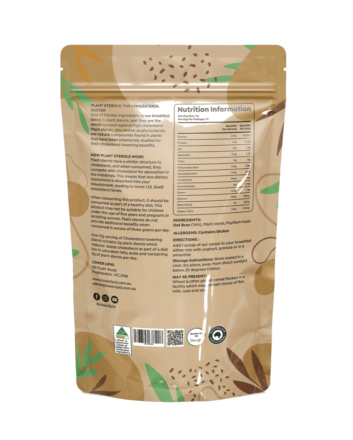 Cholesterol Lowering Blend